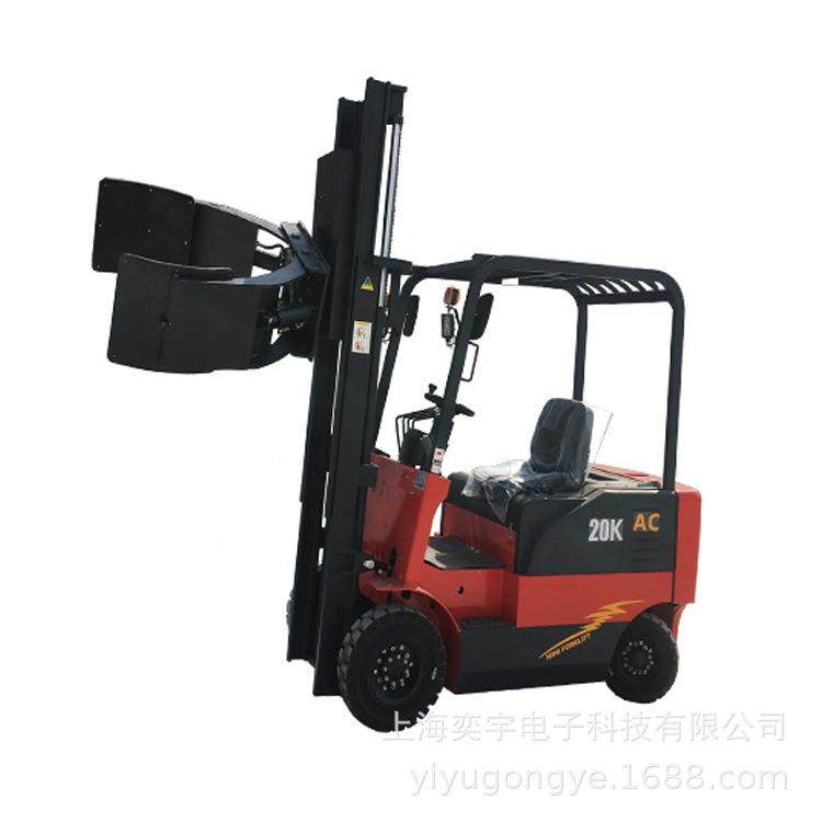 四轮座驾式电动抱夹升高翻转叉车纸卷型全自动夹包升降装卸堆高车,淘宝优惠券,粉丝福利购,淘宝优惠卷