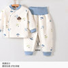 Cotton pure cotton baby quilted underwear for spring, autumn and winter