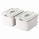 Clothing storage box with lid upgraded enhanced