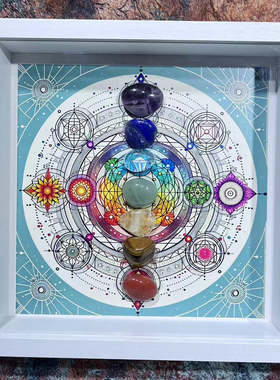 天然水晶阵列原石手作治愈艺术