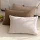 雪尼尔抱枕套奶油风北欧超柔可拆洗大号长方形沙发床头腰靠枕定制