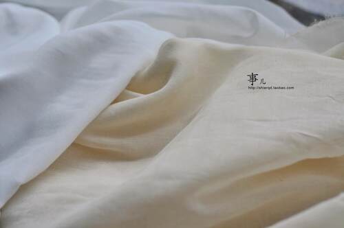 事儿 全棉纱布料－加密无添加安全被里布坯布面料／宽幅200cm - 图1