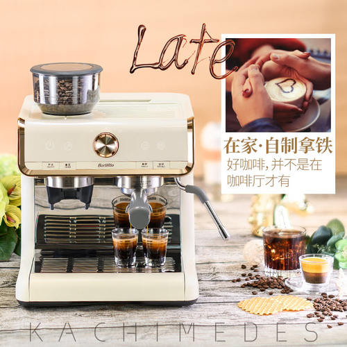 Barsetto百胜图BAE01代现磨半自动意式咖啡机家用商用一体蒸汽式 - 图3