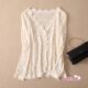 Cardigan lace ຂອງແມ່ຍິງແລະກະໂປງບາງໆປ້ອງກັນແສງແດດເປັນຮູ