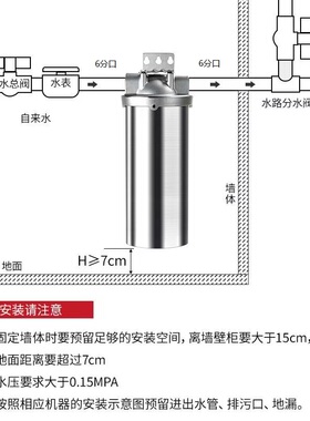 不锈钢前置过滤器工业用循环