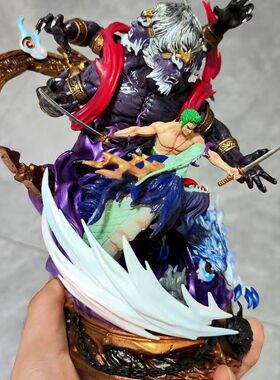 海贼王LX索隆地狱之王阎魔索隆手办模型雕像男生礼物潮玩摆件
