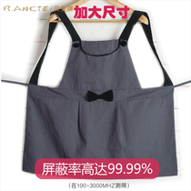 Pregnancy Office Work Office Computer Anti-radiation Clothing Protective Gestational Woman Fitted Woman Kitchen Apron Belted For All Four Seasons