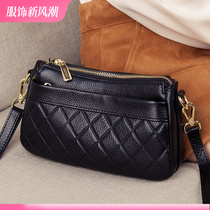 Soft Leather Mom Bag Woman 2023 New Fashion 100 Hitch Genuine Leather Single Shoulder Diagonal Satchel Lady Carry-on Bag