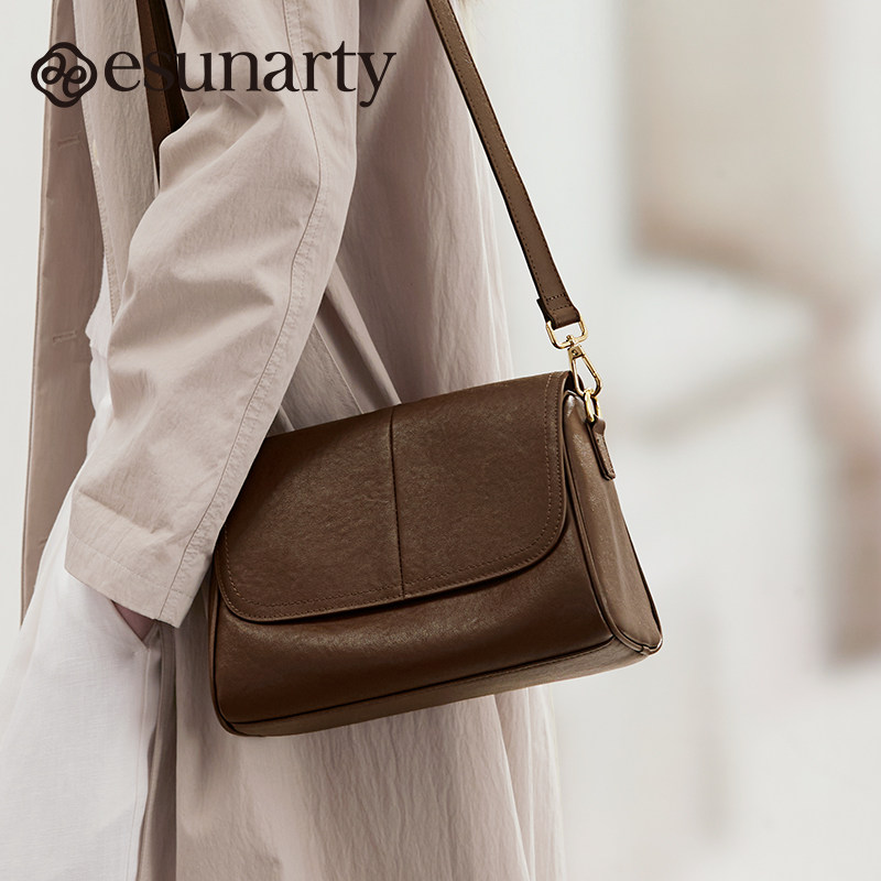 真皮小方包包女士2026新款大容量多层单肩斜挎包高级感中年妈妈包,淘宝优惠券,粉丝福利购,淘宝优惠卷