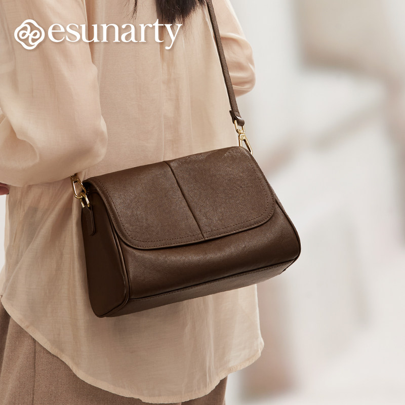 真皮小方包包女士2026新款大容量多层单肩斜挎包高级感中年妈妈包,淘宝优惠券,粉丝福利购,淘宝优惠卷