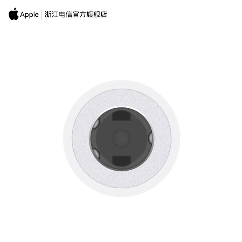 Apple/苹果耳机转接头原装正品#Lightning转3.5毫米转换头数据线USB-C转接线iPhone 15/12/13/14 Pro Max通用 - 图0