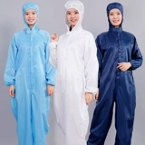 Антистатическая соединенная рабочая одежда, без пылью, пыль и пыль, мужская распылительная пыль чистая одежда, работники одежды для еды