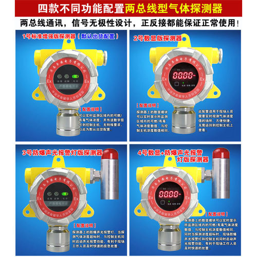 油漆仓库车间喷漆房浓度探测报警器可燃气体检测仪设备系统装置 - 图0