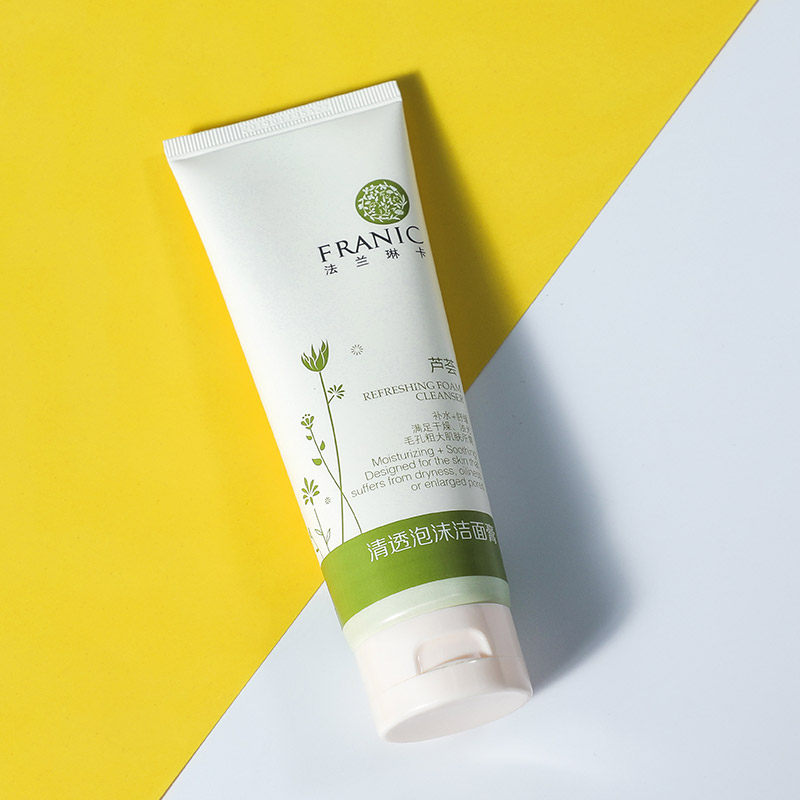 法兰琳卡芦荟清透泡沫男士女洗面奶 法兰琳卡恋尚洁面