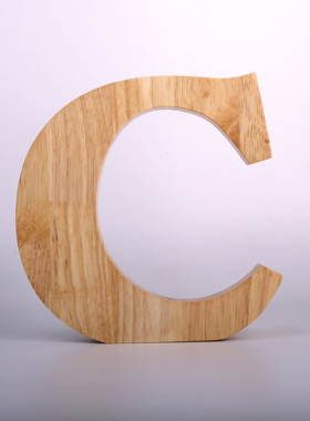 创意书房摆件实木立体陈设招牌