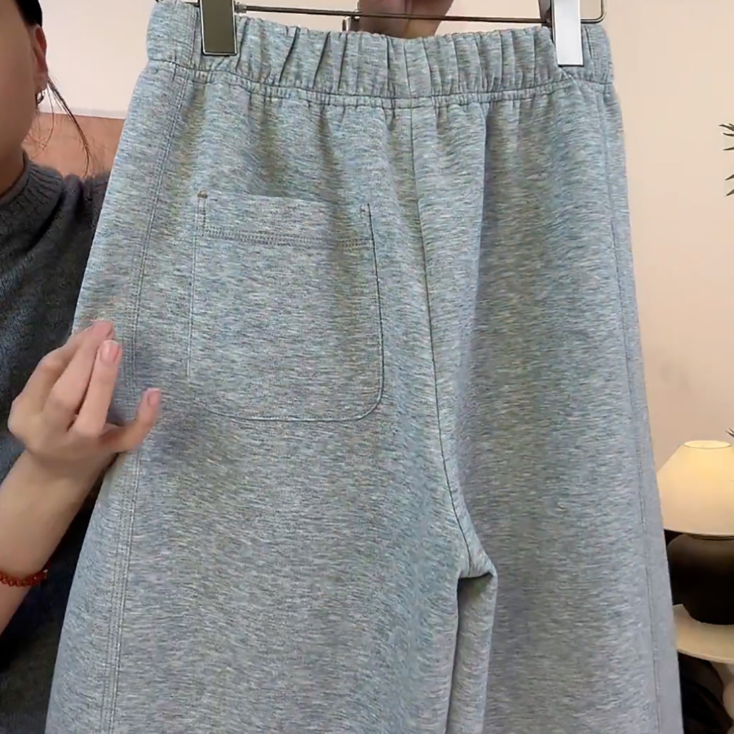 Ader运动休闲卫裤女2026春季新款松紧腰抽绳可束脚两穿百搭香蕉裤,淘宝优惠券,粉丝福利购,淘宝优惠卷