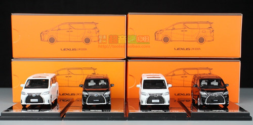GCD 1:64雷克萨斯LM300h LM350h合金汽车模型保姆车收藏摆件MPV - 图0