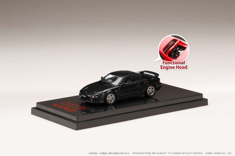 Hobby Japan 1:64 MR2 SW20 GT-S 1996合金汽车模型 翻灯版 成品 - 图0