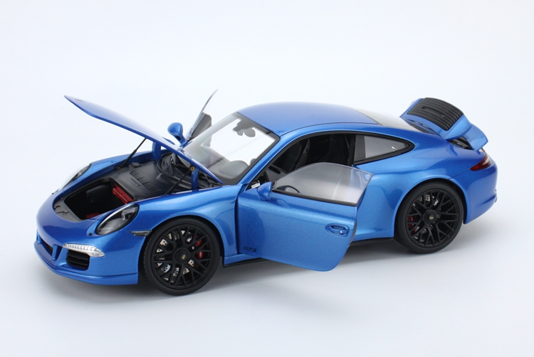 Schuco舒克 1:18 保时捷911 Cayman GT4 targa GTS合金全开汽车模 - 图1