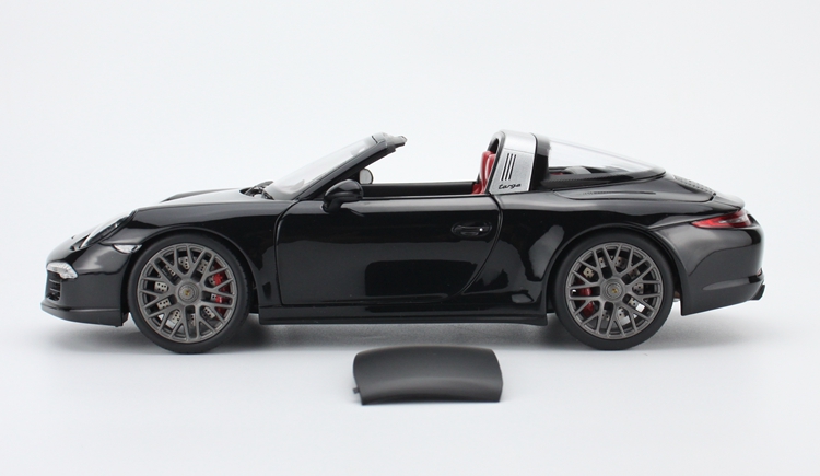 Schuco舒克 1:18 保时捷911 Cayman GT4 targa GTS合金全开汽车模 - 图3