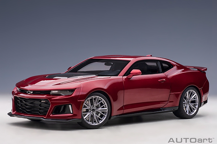 Autoart奥拓1:18雪佛兰克尔维特CAMARO ZL1 2017全开汽车模型成品 - 图1