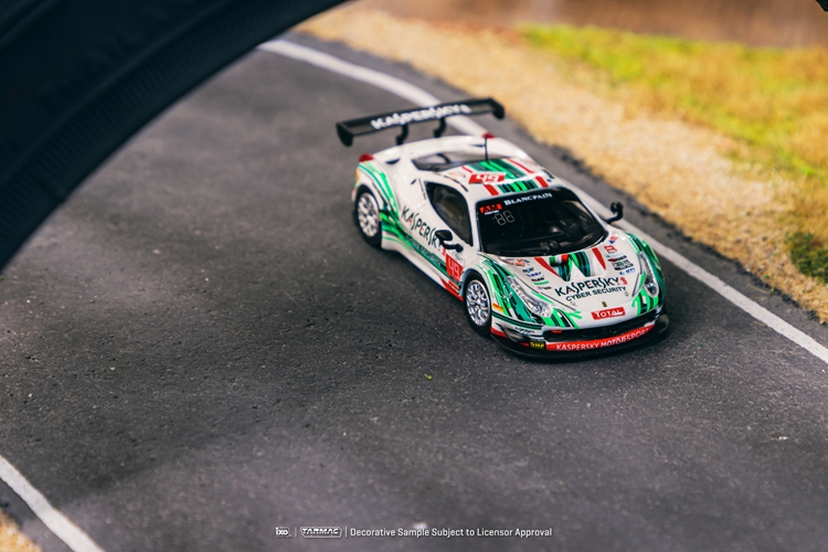 Tarmac Works 1:64 法拉利 Ferrari 458 Italia GT3合金汽车模型 - 图0