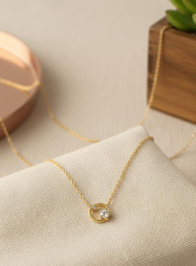 项链小巧精致时尚轻奢