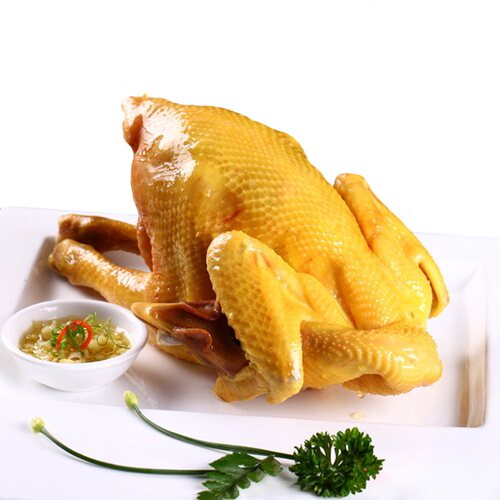 广东正宗贵食客家特产小吃梅州盐焗鸡整只真空白切鸡即食700g包邮 - 图2