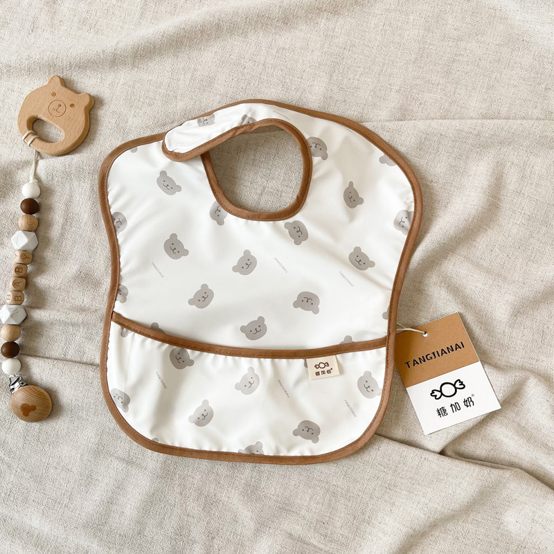 2025韩系ins超软婴儿围兜免洗防水宝宝辅食围嘴饭兜口水巾四季,淘宝优惠券,粉丝福利购,淘宝优惠卷