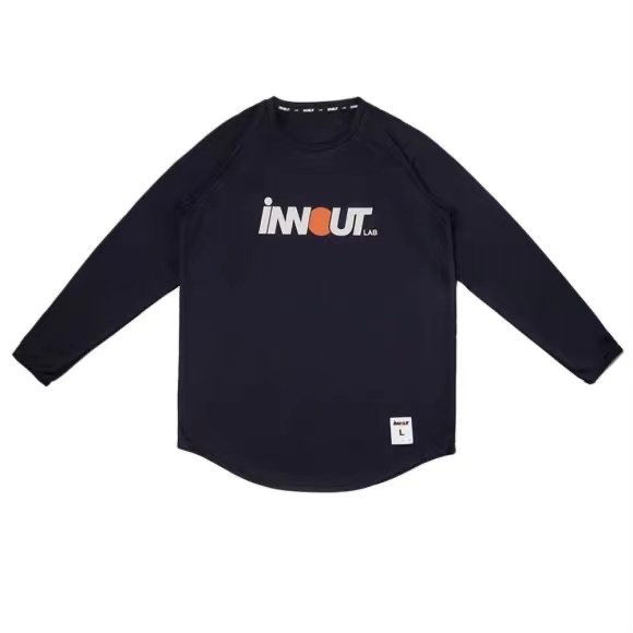 INNOUT LAB 纯色运动长袖薄款T恤男速干篮球训练热身投服健身衣,淘宝优惠券,粉丝福利购,淘宝优惠卷