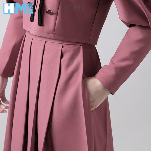 豪漫和栗薰子cos服薰香花朵凛然绽放常服面料有口袋cosplay女套装 - 图2