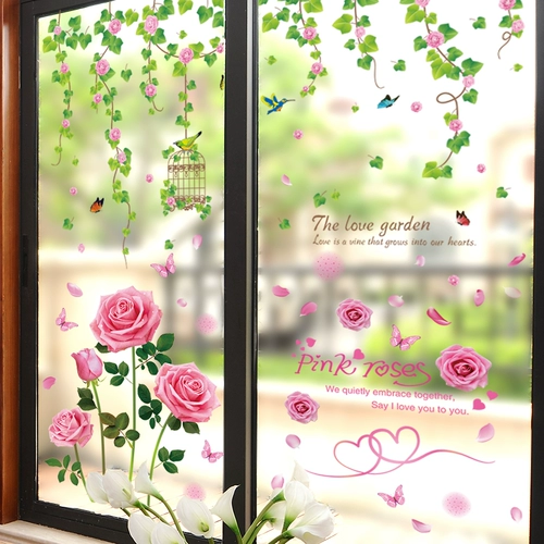 Трехмерные самоклеющиеся наклейки на стену, стеклянная наклейка, 3D