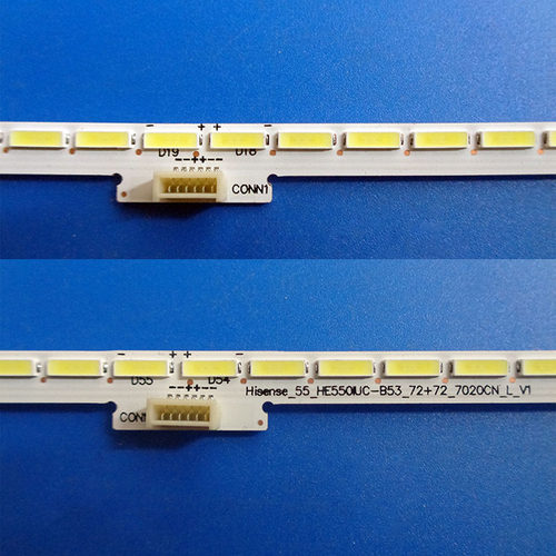 适用 海信LED55MU8600UC灯条 55_HE550IUC-B53_72+72_7020CN_L_V1 - 图0
