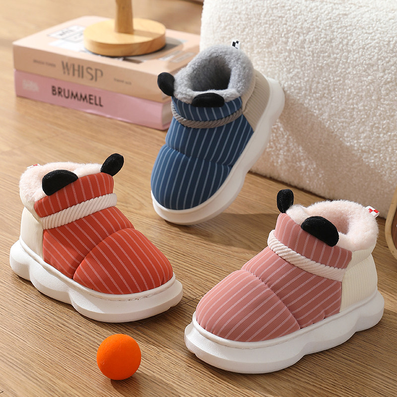 3-10岁儿童棉鞋高帮冬季加绒加厚厚底棉鞋男女孩居家用中小童宝宝,淘宝优惠券,粉丝福利购,淘宝优惠卷