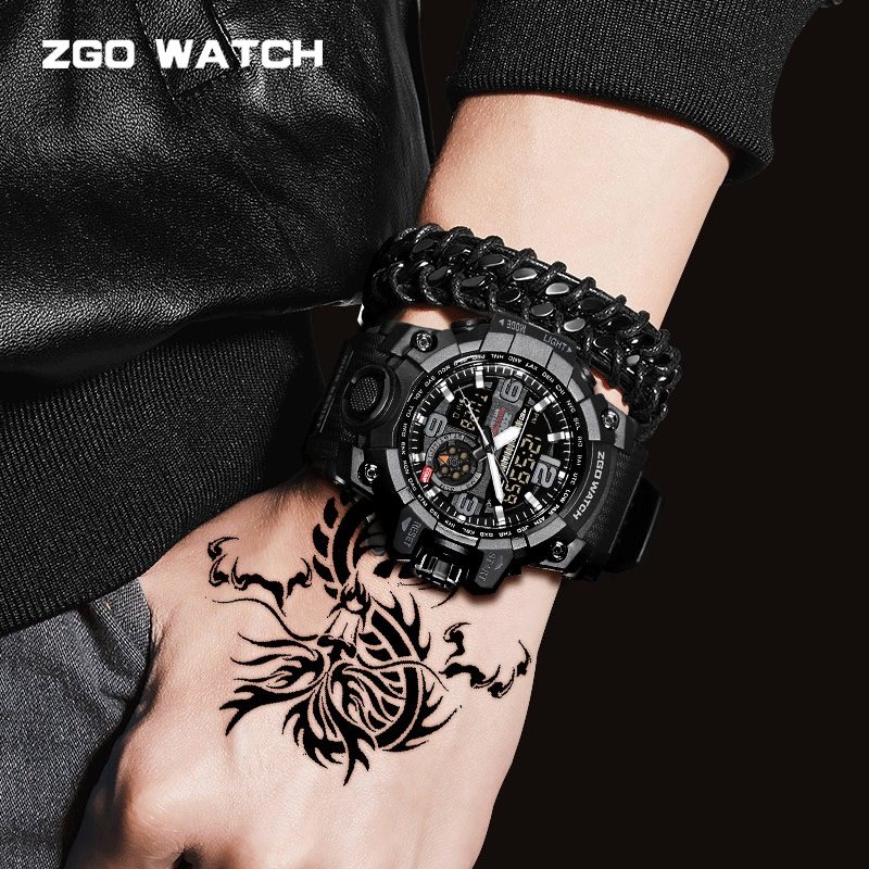 男特种兵战术霸气男士潮流电子表 正港联意国产腕表