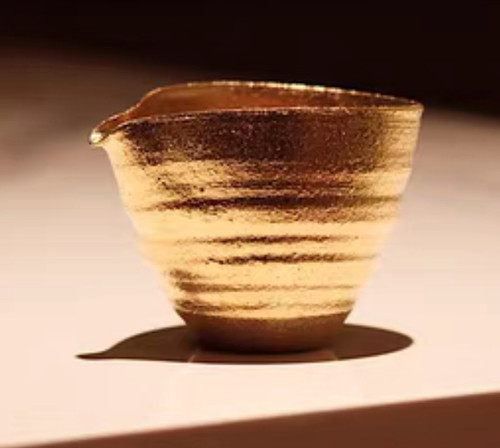 半斋苍茫金彩陶胎陶壶煮水壶煮茶壶烧水壶 - 图3