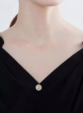 日韩女不伤衣服胸针无痕磁吸扣
