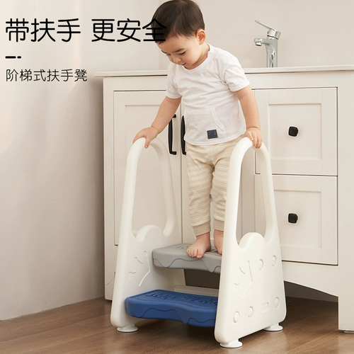 Детская гигиеническая нескользящая подставка для ног