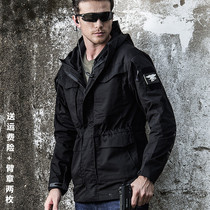 Tactical Jacket Man Alpha Wind Coat m65 US Military Outdoor Big Code Army Edition Long camouflak submachine clothes