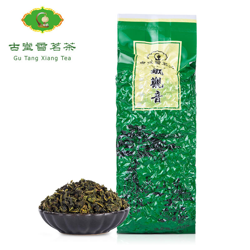 古堂香新茶安溪浓香型铁观音茶叶秋茶二级乌龙茶袋装散装礼盒250g