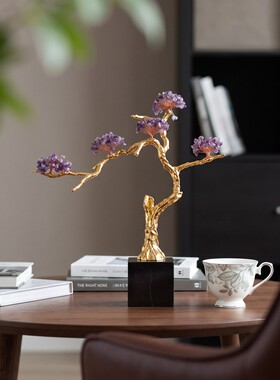 简约花树造型装饰摆件