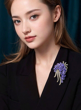 迪曼达正品品牌女胸针商务礼物