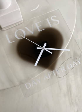 抖音爆款亚克力时钟简约风格