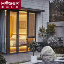Mousse doors and windows aluminium clad wood doors and windows IV96 aluminium clad wood protective windows