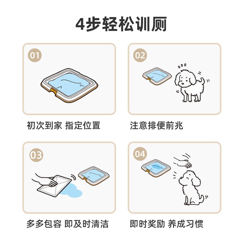 爱丽思特大号狗狗厕所大型中型犬便器宠物便盆狗尿盆金毛拉布拉多 - 图3