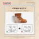 Suede leather boots little girl's Martin boots warm boots