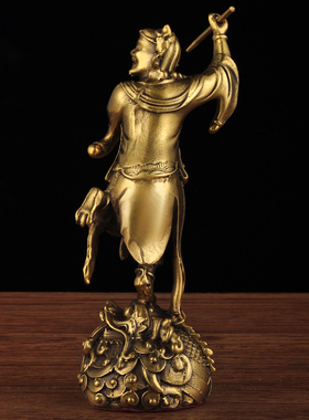 黄铜魁星点斗摆件独占熬头客厅