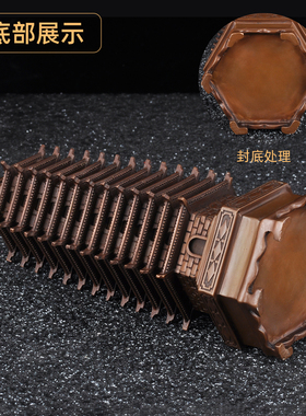 紫铜十三层文昌塔摆件书房