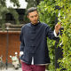 Chinese style Tang suit men's middle-aged and elderly cardigans father's clothing