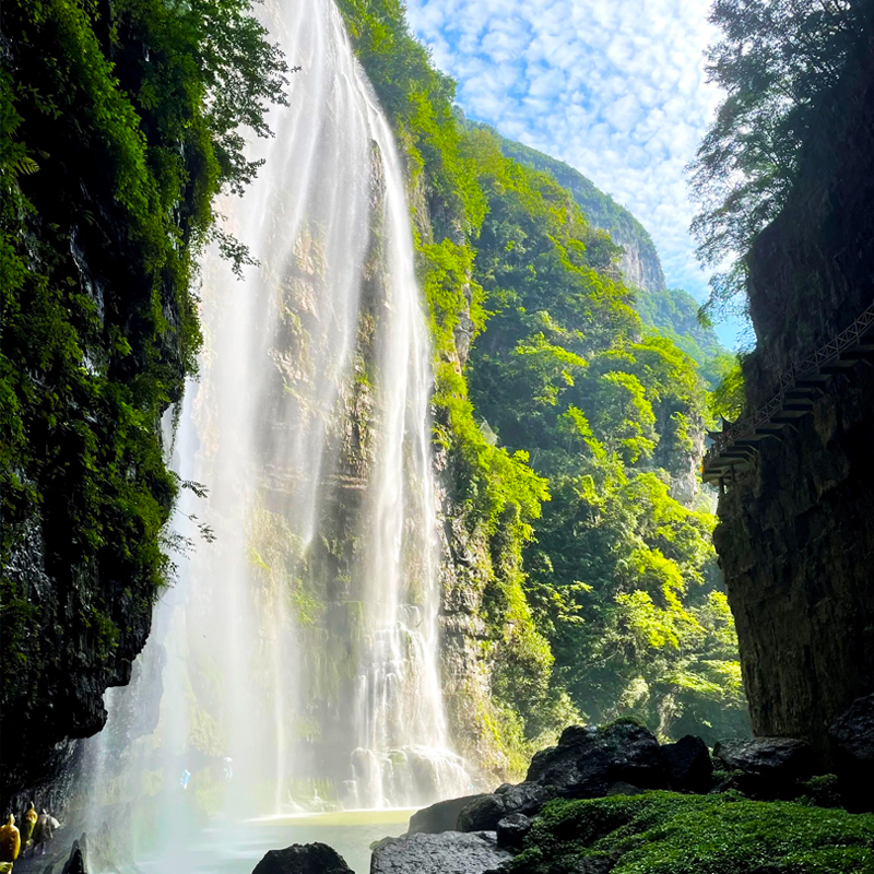 宜昌旅游三日游三峡大坝三峡人家清江画廊大瀑布多线路跟团纯玩-图0